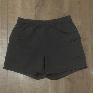 Refuge Women's Black Cargo Shorts